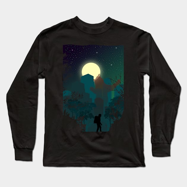 SPIRIT ANIMAL - BEAR Long Sleeve T-Shirt by VISUALIZED INSPIRATION